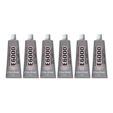 E6000 Multipurpose Adhesive 6 Pack Clear 3.7 Oz Industrial Strength Glue picture