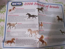 Breyer Stablemates 2008 Parade of Breeds – NIB Parade of Breeds 10 Horses – NIB picture