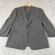 Vintage Mani Giorgio Armani Blazer Jacket Mens 42S Wool Glen Check Sport Coat picture