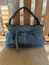 Deep Blue Lancel Paris Angelina Shoulder Bag picture