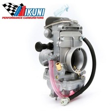 Genuine Mikuni Flat Slide Carburetor TM33-8012 High Performance Pumper Carb 33mm picture