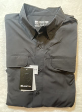 Ariat Tek Venttek Outbound Black Classic Short Sleeve Performance Shirt  Mens XL picture
