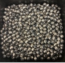 100 (5mm) Sterling Silver Navajo Pearls Seamless Beads For Southwestern Jewelry picture