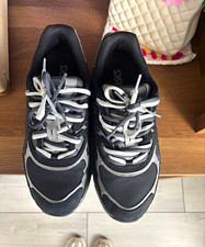 ASICS Gel NYC Men’s Black/Gray Low Top Lace-Up Mesh Sneakers Rubber Sole picture
