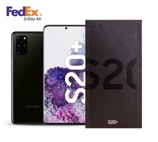 BRAND NEW Samsung Galaxy S20+ Plus 5G G986U 128GB Fully Unlocked - Cosmic Black picture