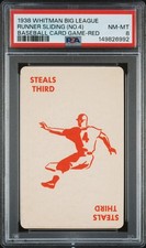 1938 Whitman Big League Baseball Card Lou Gehrig PSA 8 READ  picture