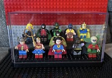 Custom brick minifigures - JSA Justice Society of America - Hourman Sandman Atom picture