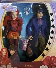 In Hand New Disney Descendants: Wicked Wonderland Doll 2-Pack Red & Max Hatter picture