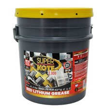 Red & Tacky Lithium Grease 35 lb ( 5 Gallon ) Pail Superkote 2000 picture