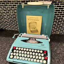 Smith-Corona Corsair Vintage Portable Manual Typewriter w/ Case picture