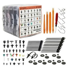 Universal 2275PCS Car Clip Rivets Kit with 4-Tier Organizer Case picture