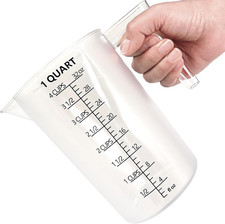 Jarra Medidora Plastico con Mango Liquidos Quimicos Piscina 32 Oz 1000ml Pet picture