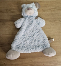 Demdaco Baby Bear Blue Lovey Security Blanket Rattle 2020 13