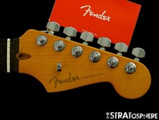 Fender American Ultra II Stratocast Strat, NECK + LOCKING TUNERS, Ebony picture