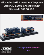M2 Hauler 1975 Chevrolet Cheyenne Super 30 & 1978 C10 Silverado 36000-100 1/64 picture