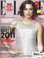 KEIRA KNIGHTLEY ELLE MAGAZINE FRANCE 12/23/2011 🔥 picture