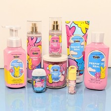 8 Pc PEEPS Peepin' It Real Marshmallow Whipped Vanilla Sugar Bath & Body Works picture