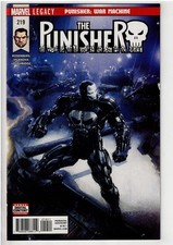PUNISHER #219 (2018) NM 1ST FULL APP PUNISHER WAR MACHINE picture