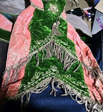 Antique c1910s 288 C.E. Ward Grand Collar Masonic Sash Stole INNER GUARD STAR picture
