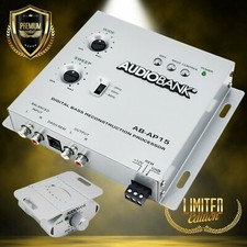 Audiobank AP15 1/2 DIN Digital Bass Maximizer w/ Remote Knob Subsonic Filter picture