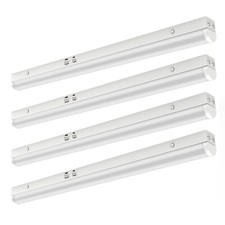 4FT White LED Linear Strip Lights,Wattage 35W-45W & CCT 3500K-5000K Selectable picture