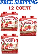 Premier Protein Shake, Strawberries & Cream, 30g Protein, 11 fl oz, 12 Ct picture