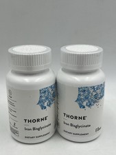 Thorne Iron Bisglycinate-60 Capsules Sealed EXP 07/29 (pack of 2) picture