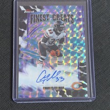 Charles Tillman 2025 Finest Greats Auto Black Geometric #10/10 Chicago Bears picture