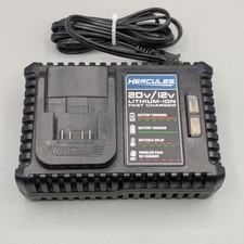 Hercules HC04 Lithium-Ion Fast Battery Charger Multi Voltage 20V 12V TESTED picture