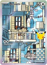Meowth Holofoil [30C - 144/128] Pokemon EN NM picture