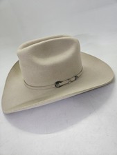 Stetson 4X Corral, Silversand Buffalo Collection Felt Cowboy Hat, Men's Sz 7 1/8 picture