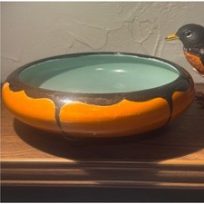 Rare 1930s Tashiro Shoten Hand Painted Footed Bowl - Vintage Japanese Porcelain picture