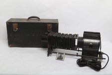 Antique Bausch Lomb Model C Balopticon Magic Lantern Projector Case c1917 picture