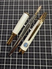 PILOT Capless Decimo Fountain Pen 18K F Nib Suzuran 2017 Limited White picture
