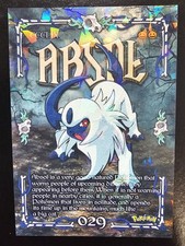 ABSOL - POKEMON PRISMA HALLOWEEN RARE CCG HOLO picture