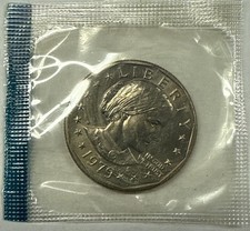 1979 P SUSAN B ANTHONY Dollar from Mint Set in Mint Cello with  picture