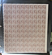 #812 7c Jackson Sheet Mint NH picture