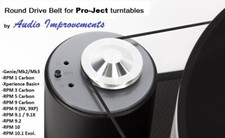 PRO-JECT GENIE/RPM1, RPM3, RPM9 AND RPM10 - Audio Improvements Drive Belt picture