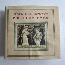 Vintage 1964 Kate Greenway’s Birthday Book Hardcover Frederick Warne W/ DJ picture
