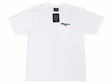 Stussy International Tribe Pocket Tee White Medium NWOT picture