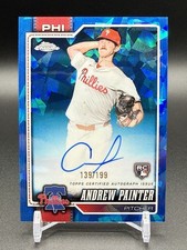 Topps Chrome Sapphire 2026 Andrew Painter RC #PDC-119 Auto  /199 picture