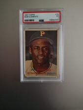 1957 TOPPS BOB CLEMENTE, ROBERTO CLEMENTE ALL TIME GREAT HALL OF FAME. picture