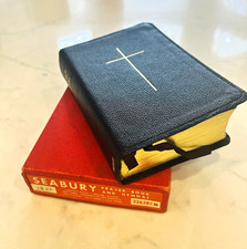 Vintage 1952 Seabury Book of Common Prayer and Hymnal Leather Bound NEW w/ Box picture