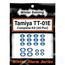 Tamiya TT-01, TT-01E, TT02B and TTO1 Bearings (20 Pcs Rubber Sealed Bearing Kit) picture