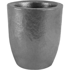Premium Black Graphite Crucible, Silicon Carbide Clay Furnace Cup - 1800℃/3272℉ picture