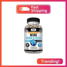 Kaya Naturals - Neuro Brain for Memory & Focus - Nootropic Energy Capsule - Noot picture