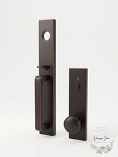 Emtek Dummy Lausanne Tubular Entry Set with Providence Knob picture