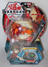 BAKUGAN BATTLE PLANET ULTRA PYRUS GARGANOID RED BAKUCORES SET BRAWLERS NEW BOX picture
