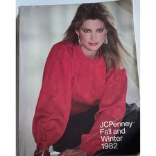 Vtg JC Penney fall winter '82 catalog retro men's women's kids home fashion 80s picture