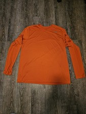 Nike Dri Fit - Mens XL - Long Sleeves - Orange  picture